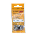 Träskruv TFT Försänkt 3,5 x 30 mm 25-pack Heco